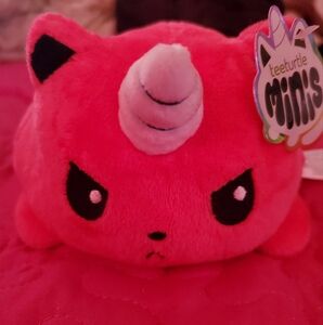 TeeTurtle Pink Cat Unicorn Plush
